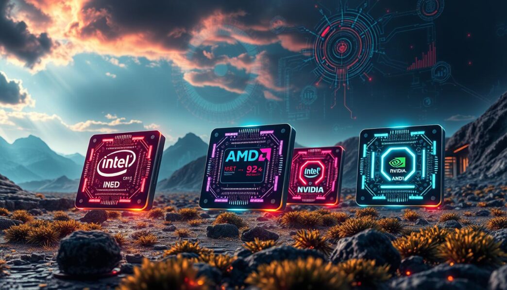 Comparing Intel, AMD, and NVIDIA: The AI Chip Race Heats Up