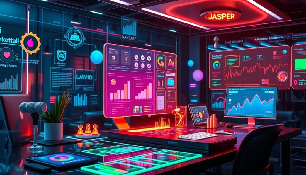 Jasper - An AI writing assistant focused on marketing content.